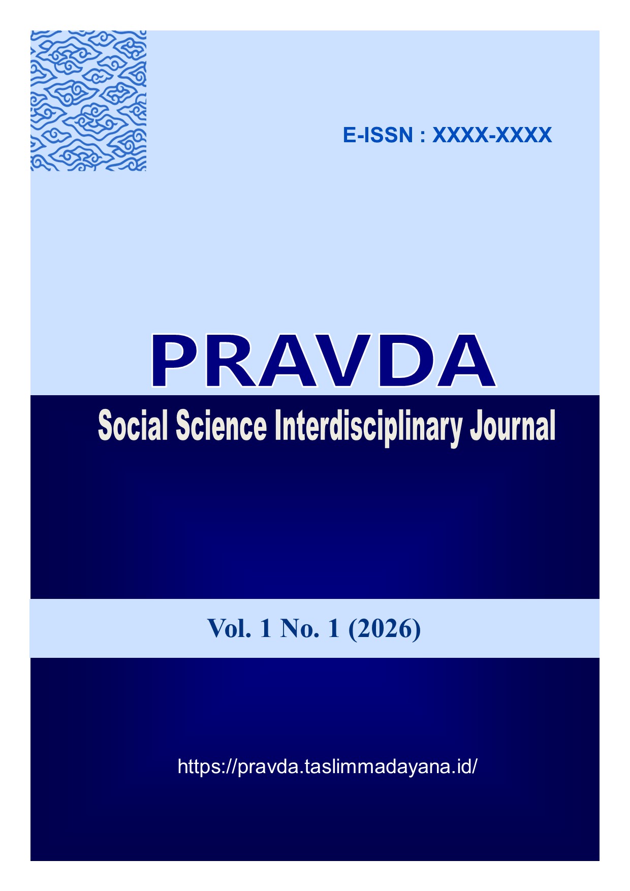 					View Vol. 1 No. 1 (2026)
				